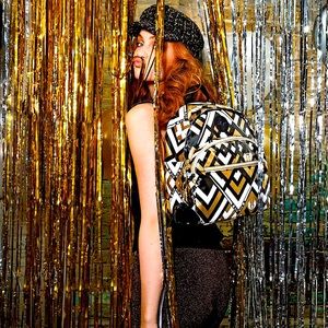 Kipling PAOLA backpack Star Wars Lightsaber Metallic Gold